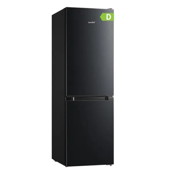 Comfee' RCB169DK2(E) : Réfrigérateur Congélateur 150 cm (Low Frost, Classe E, Noir)